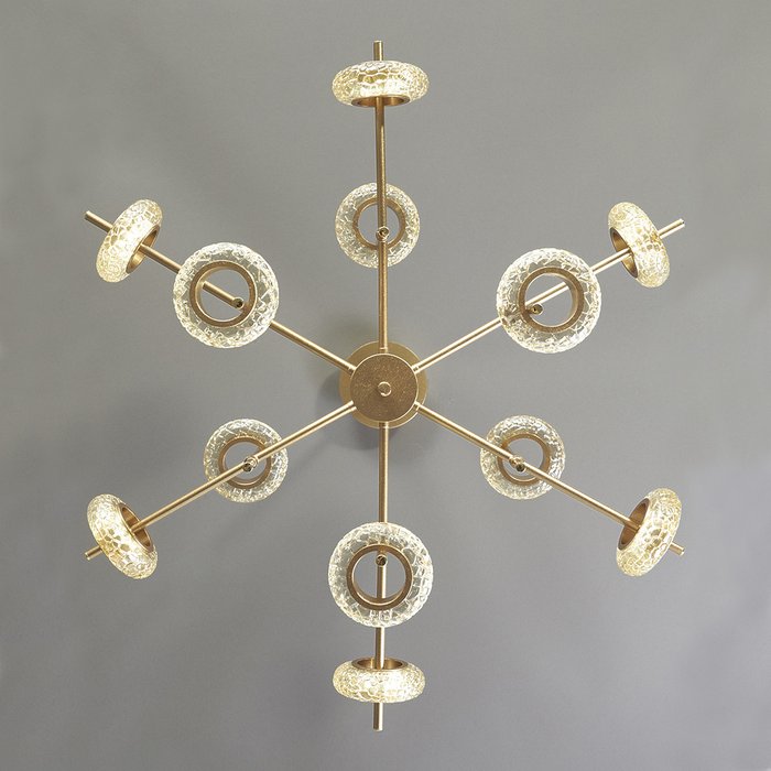 Подвесная светодиодная люстра Escada 10252/12LED Gold - лучшие Подвесные люстры в INMYROOM