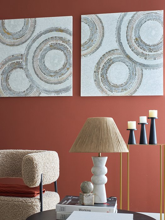 Панно декоративное Tessera №1 80х80 - лучшие Декор стен в INMYROOM