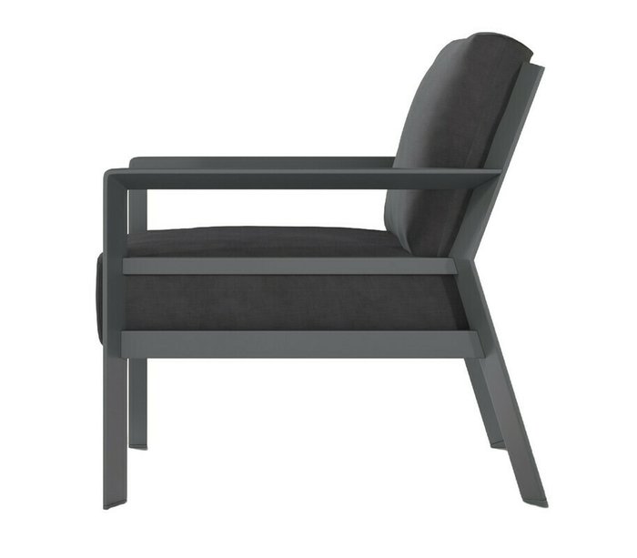Садовое кресло Тетра серого цвета - лучшие Садовые кресла в INMYROOM