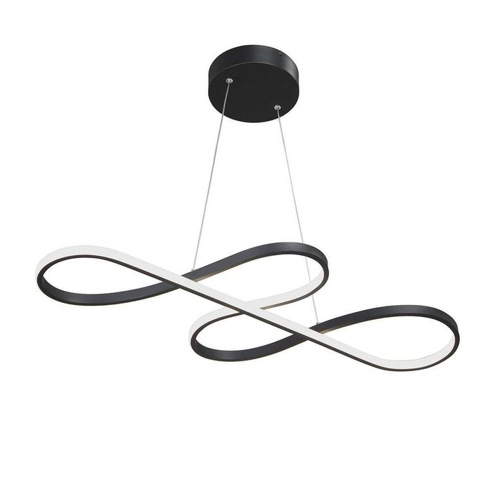 Подвесной светодиодный светильник черно-белого цвета - купить Подвесные светильники по цене 9300.0