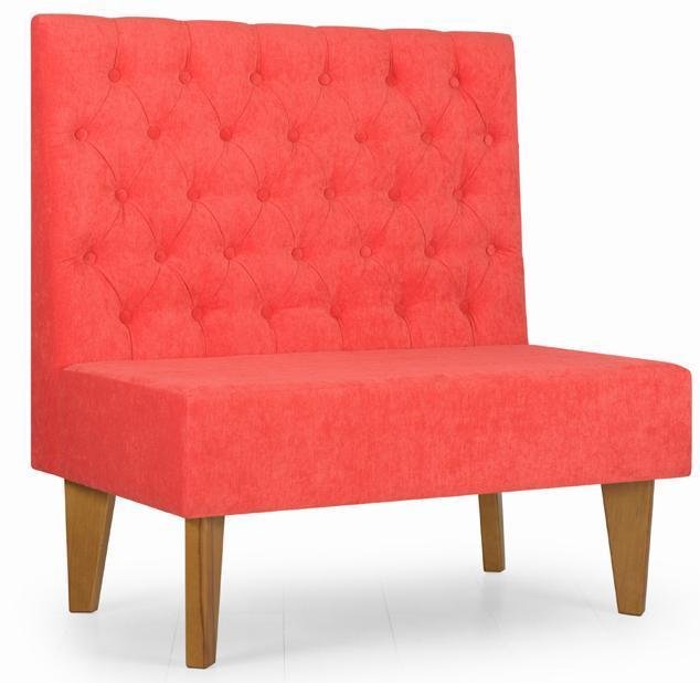 Кресло Олфорд (Кармен) Pink с обивкой из микровельвета
