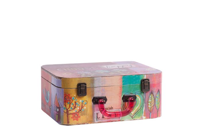 Декоративный чемодан с акриловыми ручками Arcobaleno Grande  - купить Шкатулки по цене 10920.0