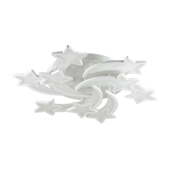 Светодиодная потолочная люстра Ledio белого цвета