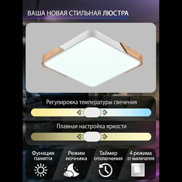 Потолочный светильник Scandinavian LED LAMPS 81410 (пластик, цвет белый) - лучшие Потолочные светильники в INMYROOM Потолочный светильник Scandinavian LED LAMPS 81410 (пластик, цвет белый) - лучшие Потолочные светильники в INMYROOM