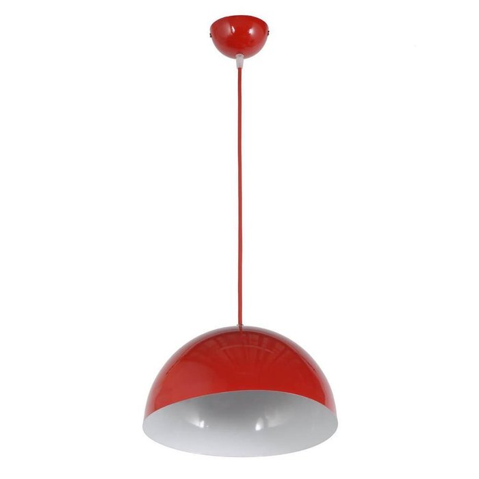 Подвесной светильник Massimo красного цвета