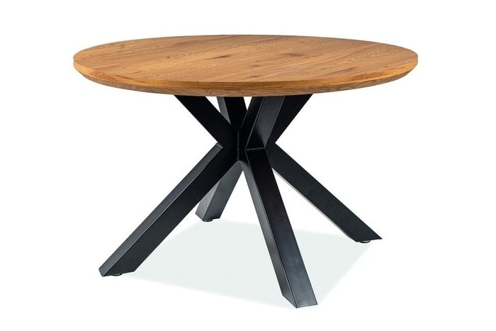 Обеденный стол Ritmo бежево-коричневого цвета - купить Обеденные столы по цене 50309.0