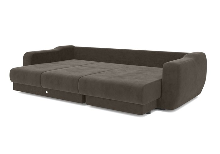 Угловой диван-кровать черного цвета - лучшие Угловые диваны в INMYROOM