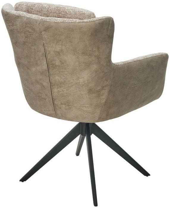 Стул Garland вращающийся бежевого цвета - лучшие Обеденные стулья в INMYROOM