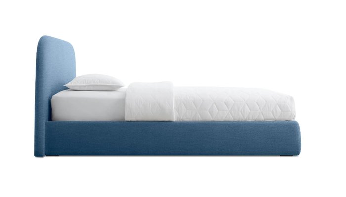 Кровать Joy 160х200 синего цвета - купить Кровати для спальни по цене 81900.0