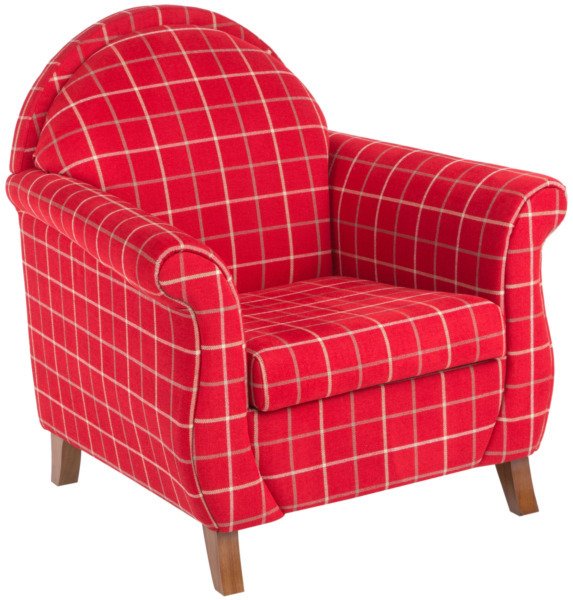 Кресло "Lily" красное  