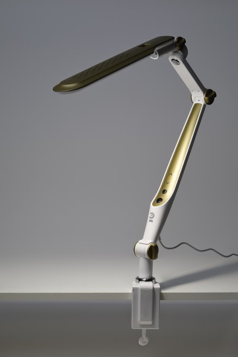 Настольная лампа NLED-496 Б0052769 (пластик, цвет золото) - купить Рабочие лампы по цене 4824.0
