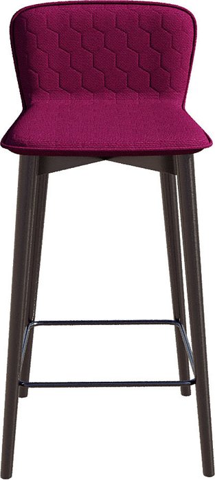 Стул барный Джипси Tuscan бордового цвета - лучшие Барные стулья в INMYROOM
