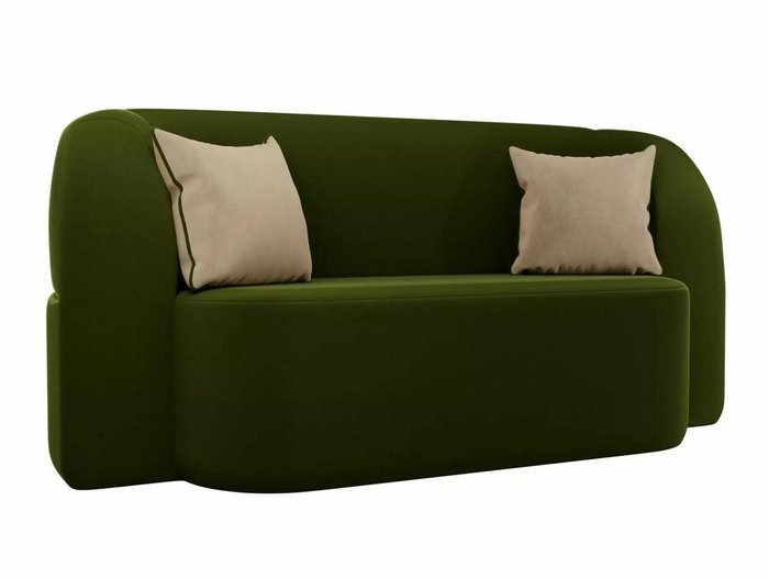 Диван-кровать Томас зеленого цвета