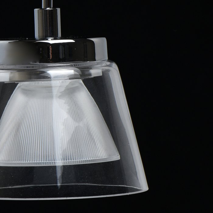 Подвесной светодиодный светильник Торес с прозрачным плафоном - лучшие Подвесные светильники в INMYROOM