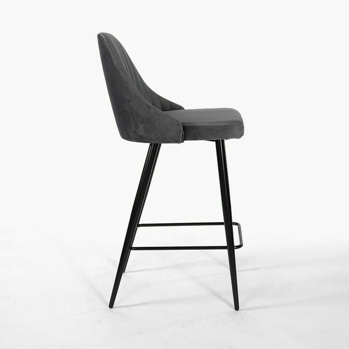 Барный стул Люцерн серого цвета - лучшие Барные стулья в INMYROOM