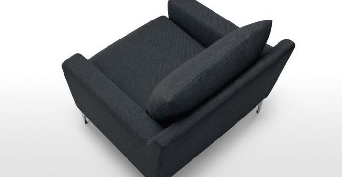Кресло Mendini ST темно-серого цвета - лучшие Интерьерные кресла в INMYROOM