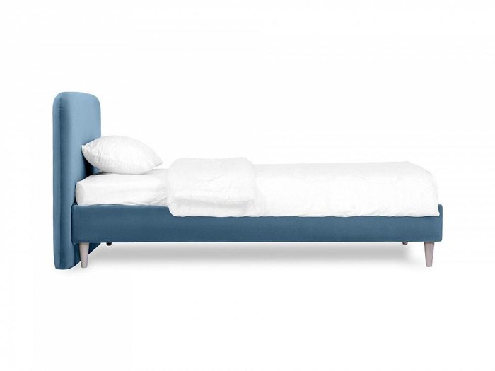 Кровать Prince Philip L 120х200 голубого цвета  - купить Кровати для спальни по цене 52020.0