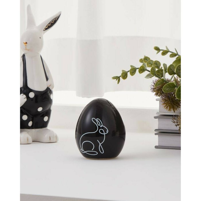 Фигурка яйцо Gopeng черного цвета - купить Фигуры и статуэтки по цене 790.0
