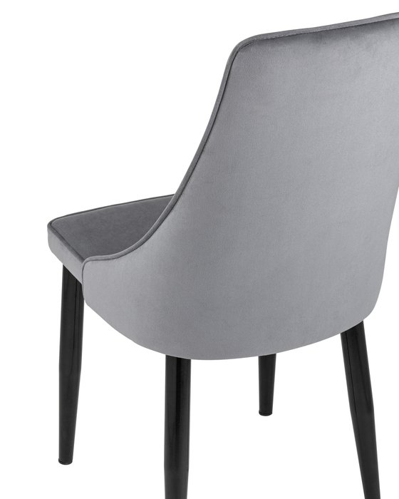 Стул Ларго серого цвета - лучшие Обеденные стулья в INMYROOM