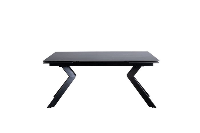 Обеденный раскладной стол черного цвета - лучшие Обеденные столы в INMYROOM