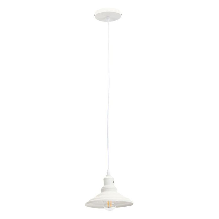 Подвесной светильник Loft белого цвета
