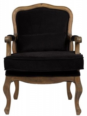 Кресло "Bella Cera" Черного цвета