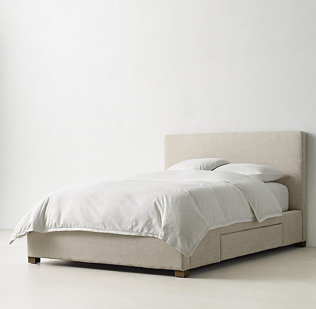 Кровать Alex 180х200 бежевого цвета - купить Кровати для спальни по цене 81100.0