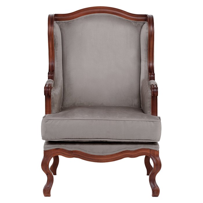 Кресло French Grey светло-серого цвета - купить Интерьерные кресла по цене 77000.0