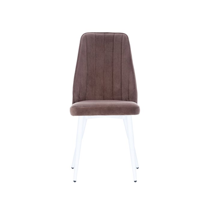 Стул Дрим бело-коричневого цвета - купить Обеденные стулья по цене 7550.0