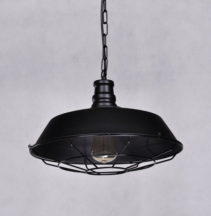 Подвесной светильник Arigio черного цвета - купить Подвесные светильники по цене 6200.0