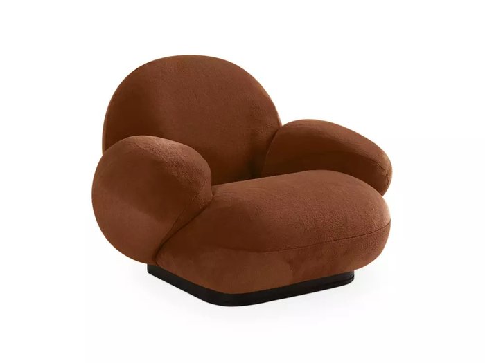 Кресло Flemming Wood коричневого цвета