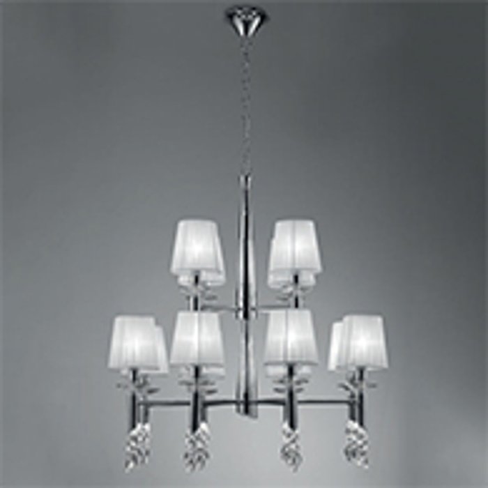 Подвесная люстра Mantra Tiffany Cromo 