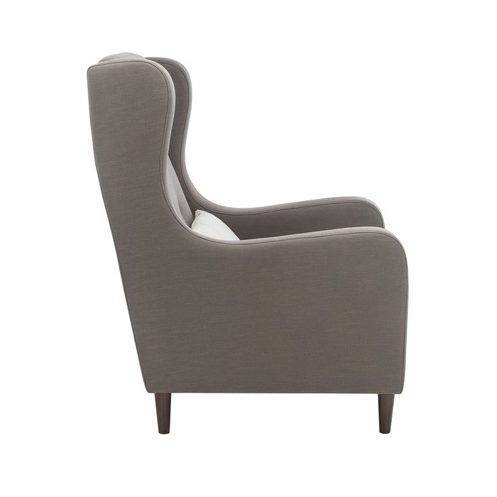 Кресло Галант серого цвета - лучшие Интерьерные кресла в INMYROOM