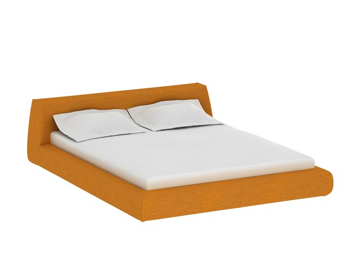 Кровать Vatta желтого цвета 160x200 Кровать Vatta желтого цвета 160x200