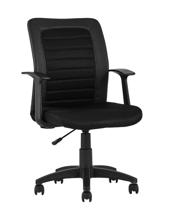 Кресло офисное Top Chairs Blocks черного цвета