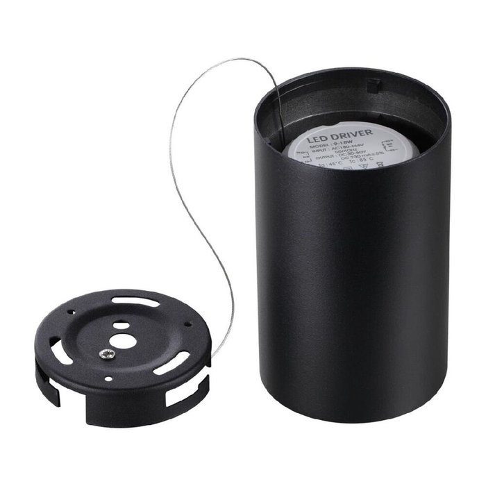 Накладной светильник RECTE 359418 (алюминий, цвет черный) - лучшие Потолочные светильники в INMYROOM Накладной светильник RECTE 359418 (алюминий, цвет черный) - лучшие Потолочные светильники в INMYROOM