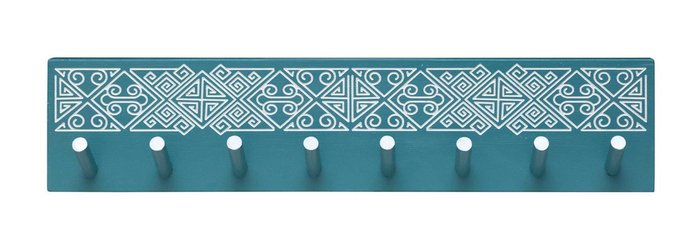 Вешалка Pin Papua Teal синего цвета Вешалка Pin Papua Teal синего цвета