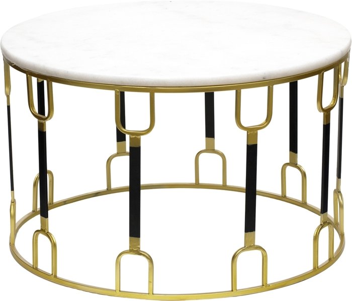 Cтолик кофейный Marble с белым мрамором Cтолик кофейный Marble с белым мрамором