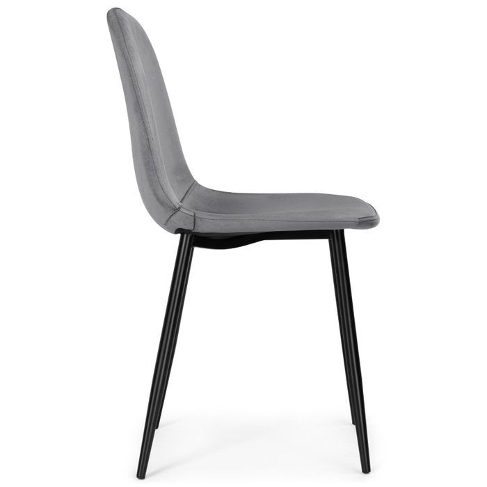 Стул Lilu темно-серого цвета - лучшие Обеденные стулья в INMYROOM