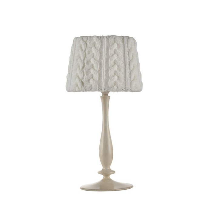 Настольная лампа Lana с абажуром белого цвета - купить Настольные лампы по цене 2200.0