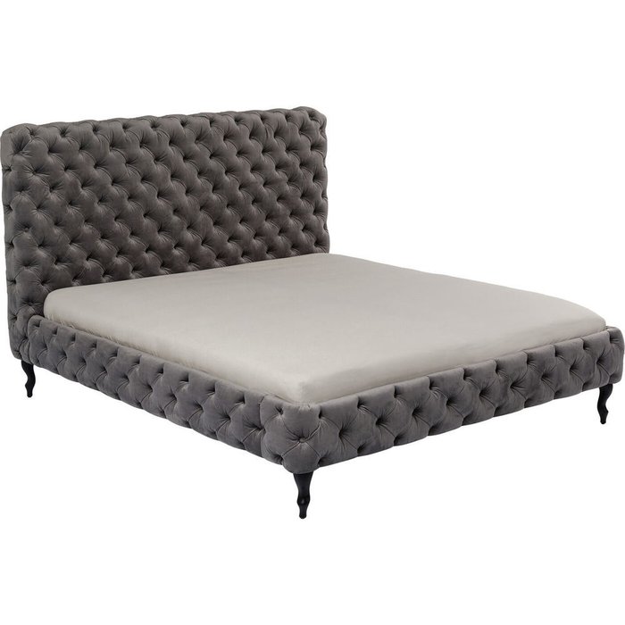 Кровать Desire 180х200 серого цвета - лучшие Кровати для спальни в INMYROOM