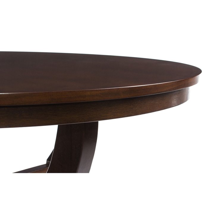 Обеденный стол Locarno cappuccino из массива гевеи - лучшие Обеденные столы в INMYROOM