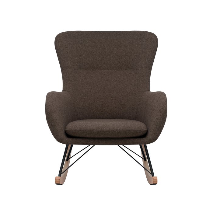 Кресло-качалка Sherlock коричневого цвета - купить Интерьерные кресла по цене 19002.0