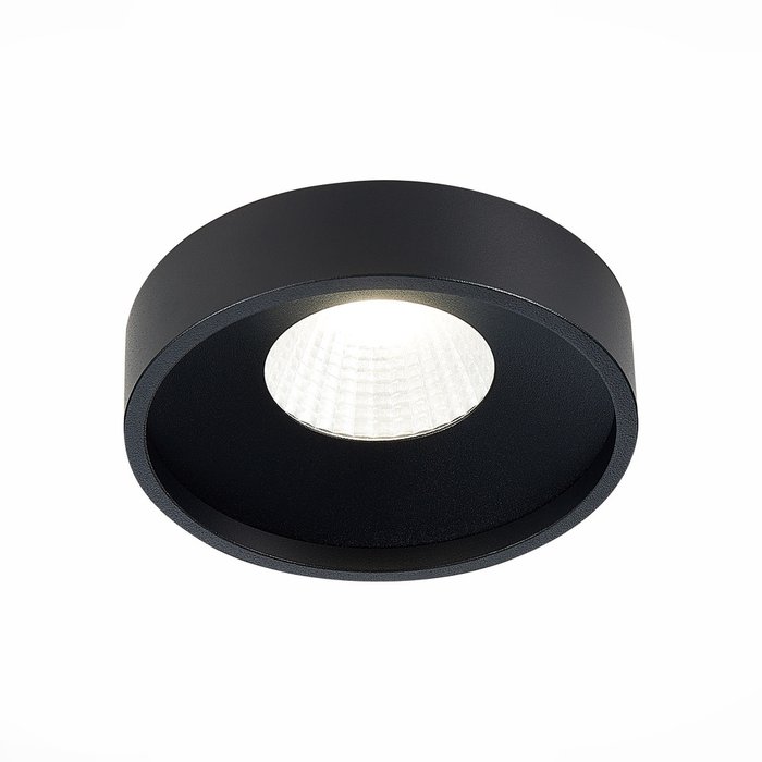 Встраиваемый светильник Round черного цвета - купить Встраиваемые споты по цене 2390.0