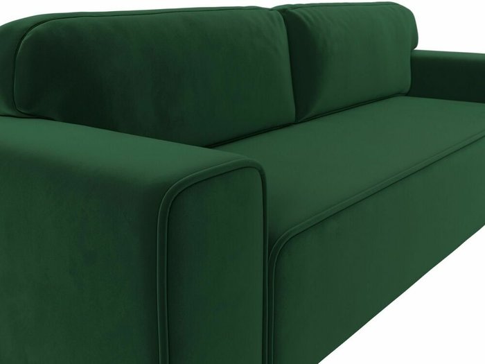 Диван-кровать Лига 029 темно-зеленого цвета - лучшие Прямые диваны в INMYROOM