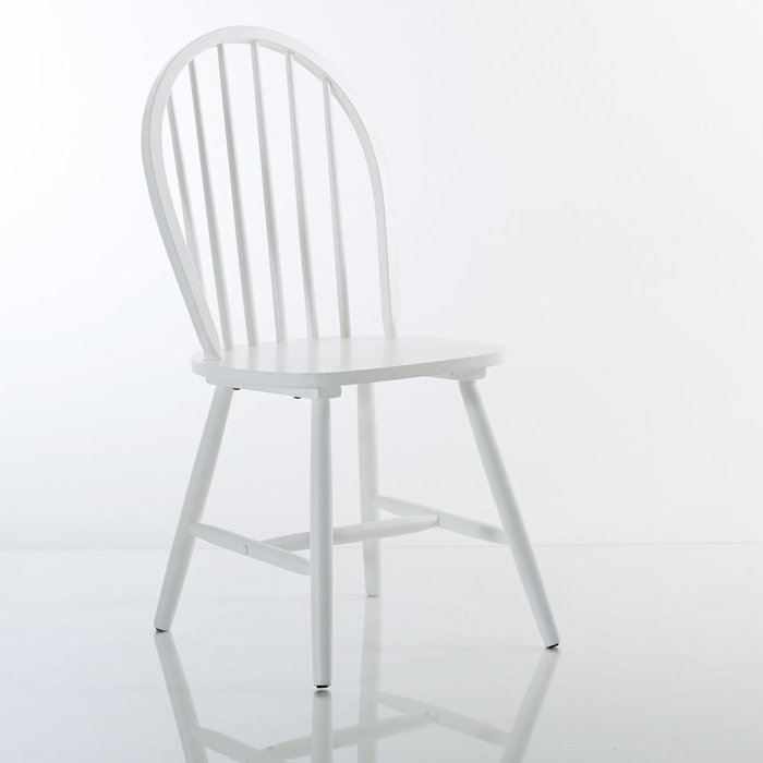 Комплект из двух стульев Windsor белого цвета - купить Обеденные стулья по цене 20799.0