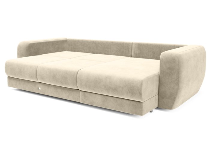 Угловой диван-кровать светло-бежевого цвета - лучшие Угловые диваны в INMYROOM