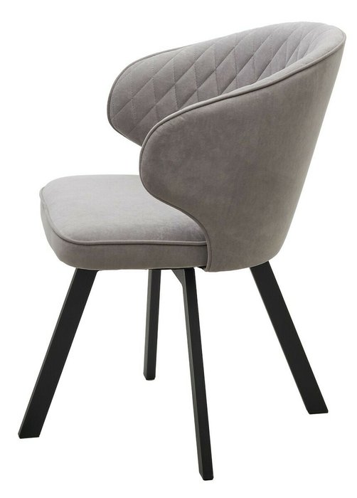Стул поворотный Skat серого цвета - купить Обеденные стулья по цене 9200.0