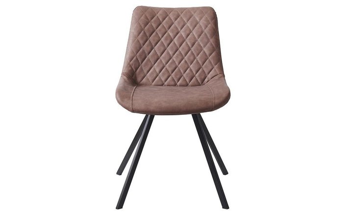 Обеденный стул Carol с коричневым сидением - купить Обеденные стулья по цене 9600.0