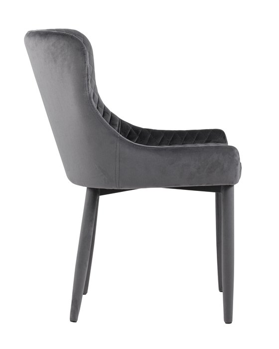 Стул Ститч  серого цвета - лучшие Обеденные стулья в INMYROOM